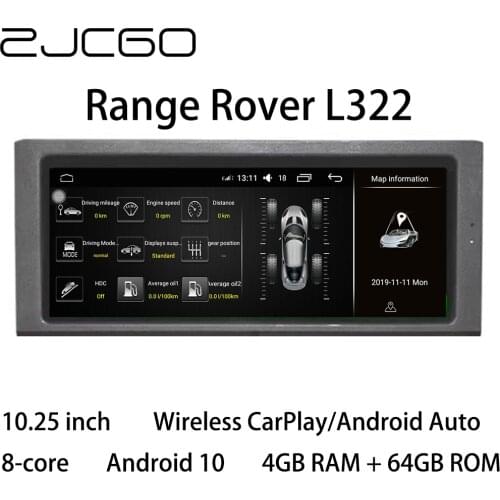 Car Multimedia Player Stereo GPS DVD Radio Navigation Android for Land Rover Range Range Rover V8 L322 2002~2012