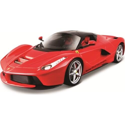 Bburago 1:18 Hardcover Edition LAFERRARI Car Static Die Cast Vehicles Collectible Model Car Toys