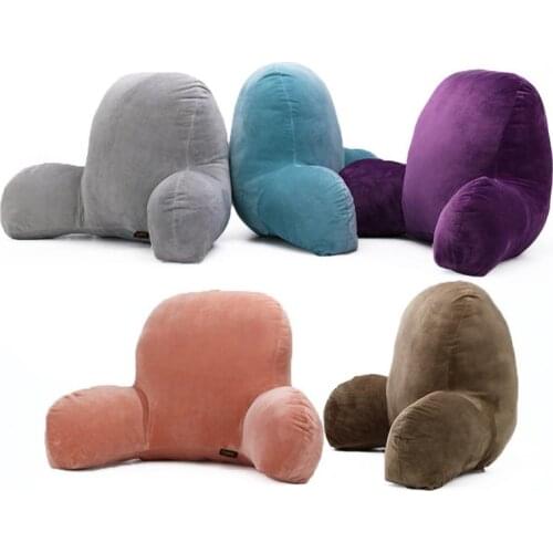 55*35*20cm Sofa Pillow Increase Waist Pillow Chair Zipper Backrest Bed Wedges Body Positioners Bed Wedge Pillow Home Accessories