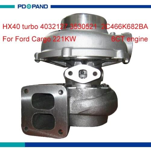 Motor turbo charger part HX40 supercharger compressor 4032127 2C466K682BA 2C46-6K682-BA for Ford Cargo 6CT diesel engine
