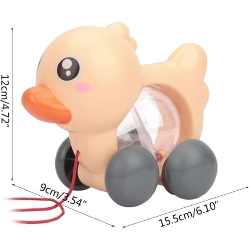 Good Meterial Pull Along Little Duck Toys The Perfect Playmate for Toddler Educational Toy for Kids 69HE