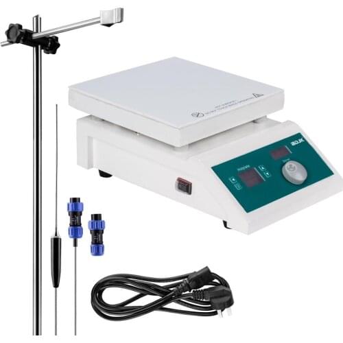BDJK HMS-901D laboratory equipment magnetic stirrer with heating stir bar hot plate chemistry laboratory agitador magnetic Mixer