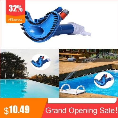 Mini Pool Cleaner Jet Swimming Pool Vacuum Cleaner Objects Cleaning Tools Suction Head Pond Fountain Vacuum Brush Cleaner