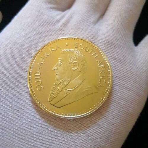 1967 Gold Plated South Africas First Presidential Commemorative Coin Art Collection Souvenir Festival Gift Home Decoration