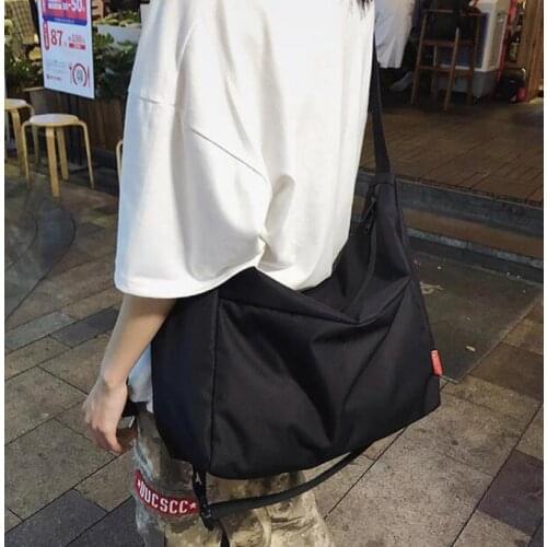 Large Sling Bag Waterproof Single Shoulder Bag Super Light Men Casual Travel Cross Body Messenger Bags Unisex IPad Cycling Bag