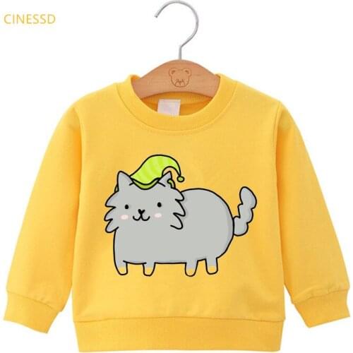 Newest Cute Teddy Dog Animal Print Sweatshirt Girls/Boys Kids Clothes Funny Hoodies Birthday Gift For Children Clothing Jumper