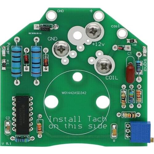 Tachometer Circuit Repair Board with LEDs for Corvette C3 1978-1982