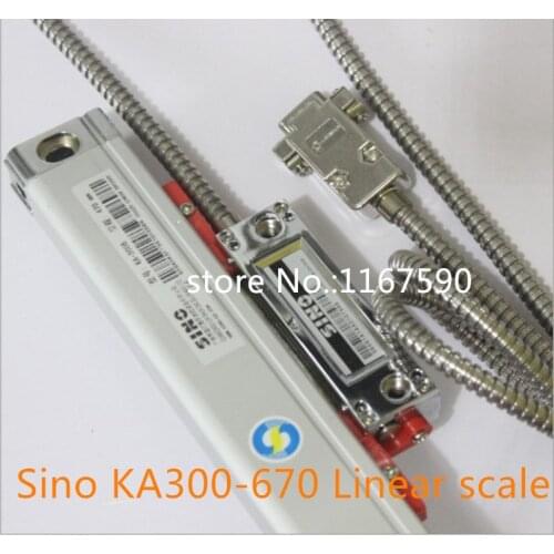 100% Orginal SINO linear encoder KA300 670mm 5um resolution lathe linear scale