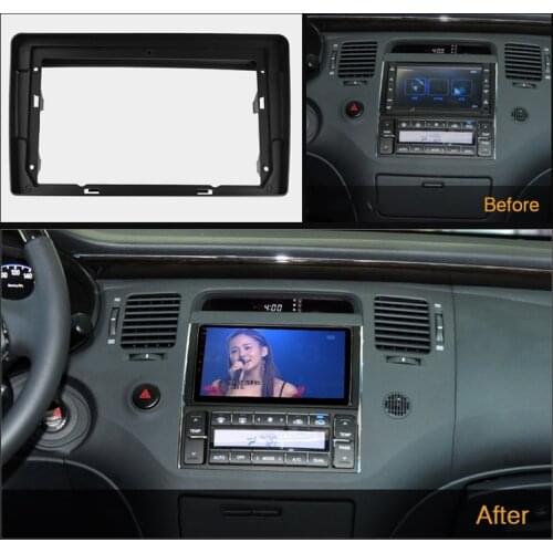 Car Radio Fascia for HYUNDAI AZERA TG AV 2008 DVD Stereo Frame Plate Adapter Mounting Dash Installation Bezel Trim Kit