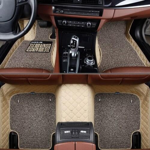 Car floor mats for Hyundai solaris ix35 30 25 Elantra MISTRA GrandSantafe accent car styling Custom auto floor mats accessories