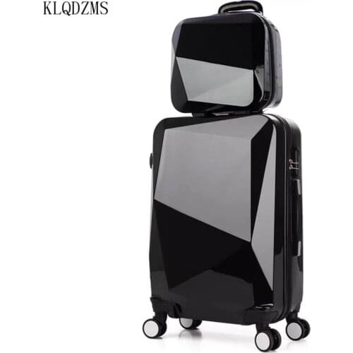 KLQDZMS 20/24/28inch Travel suitcase Rolling Luggage set Spinner trolley case pc trolley bag on wheels