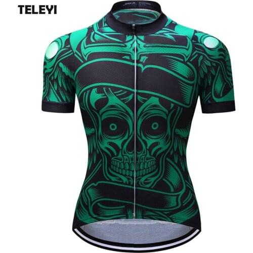 TELEYI Pro Mens Summer Maillot Ropa Ciclismo Cycling Jersey MTB Bicycle Biking Short Jersey Bike Riding Short Sleeve Top Shirts