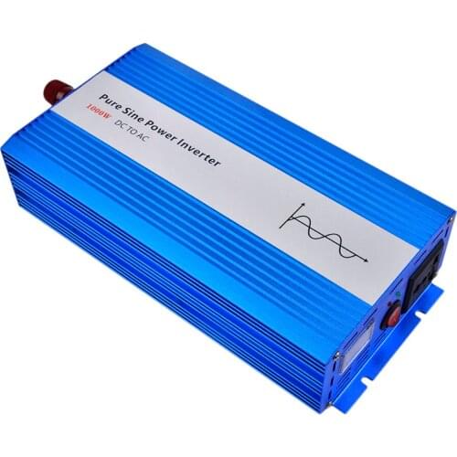SUNYIMA 1000W Pure Sine Wave Inverter DC12V 24V 48V To AC220V 50HZ LCD Display Solar Power Inverter Converter For DIY Household