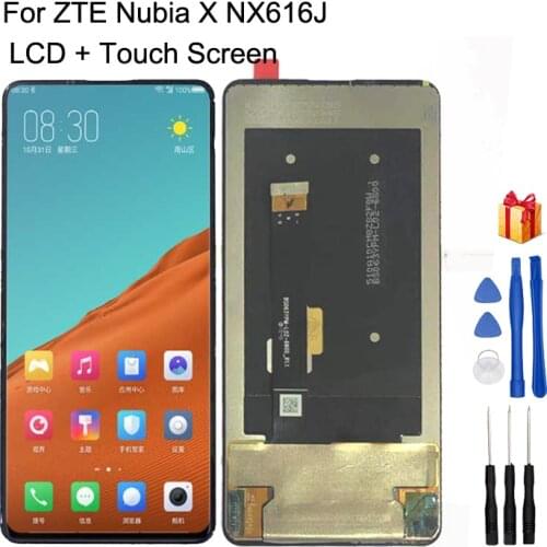 Original For ZTE Nubia X NX616J LCD Display Touch Screen Digitizer Replacement For ZTE Nubia X Full Repair kit 6.26" LCD