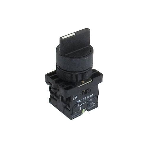 AC 660V 10A On/Off/On Self Lock 3 Postion Rotary Selector Switch 22mm ZB2-ED33