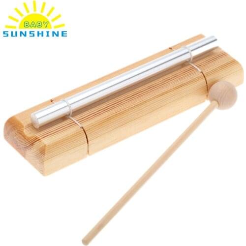 Percussion Instrument Energy Chime Single Tone with Mallet Exquisite Kid Toys High Quality Toy Musical Instrument