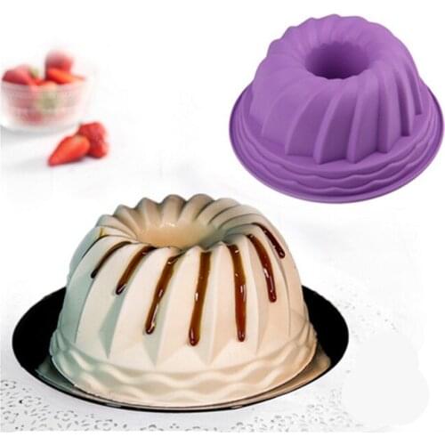 Swirl Cake Bakeware Silicone Cake Mould Food Grade Silicone Mould