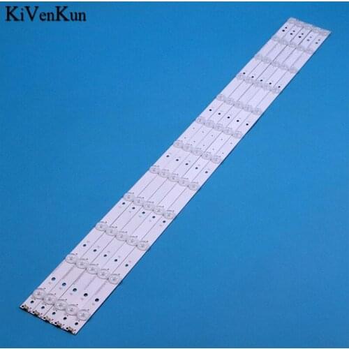 New TVs LED For Philips 43" TV GJ-2K16-430-D512-V4 Backlight Strips Array Matrix Line Bars Rulers i Band Rulers LB43014 V0_00