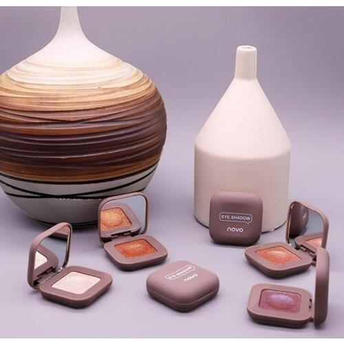 New Fashion Eye Shadow High Flash Polarized Mashed Potato Texture Long-lasting without Makeup No Flying Eyes 1Pc