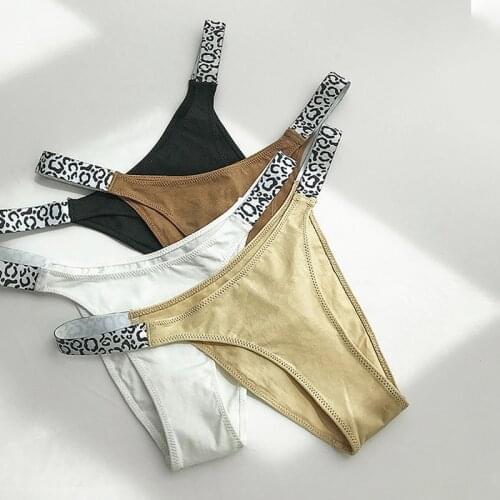 Sexy G String Panties Women Comfort Cotton Seamless Underwear Sexy Zebra Pattern Thongs Female Low Waist Intimates Lingerie