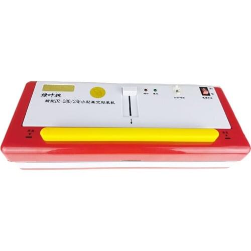Food Vacuum sealing machine can wet and dry fresh frozen bakery packing sealer sealing bags appliances DZ-280/2SE