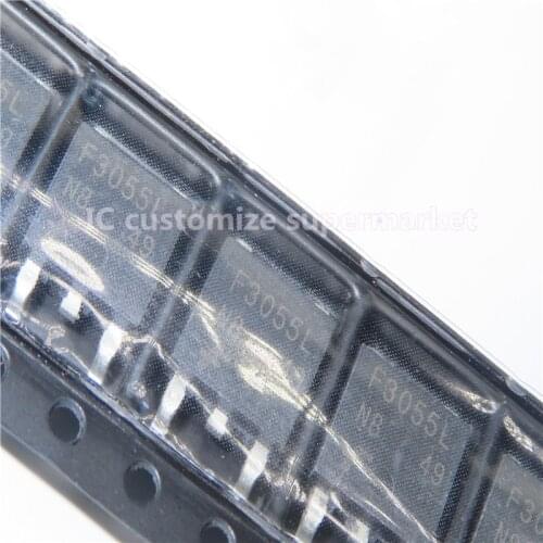 10PCS/LOT NWE RFD3055L F3055L TO-252 SMD Transistor