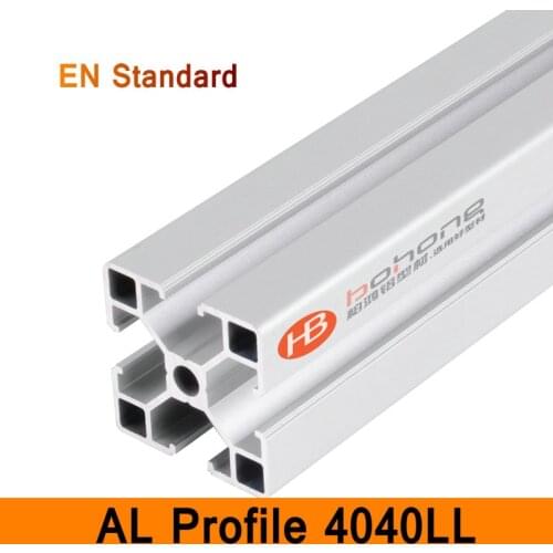 4040LL Aluminium Profile EN Standard Brackets DIY Workbench AL Extrusion Light Type CNC 3D DIY Printer Parts Linear Rail