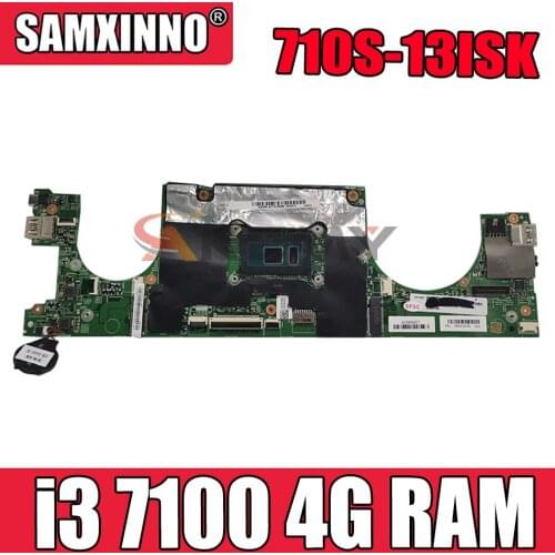 448.0A701.0011 motherboard for Lenovo 710S-13ISK xiaoxin air 13 laptop motherboard CPU i3 7100 4G RAM 100% test work
