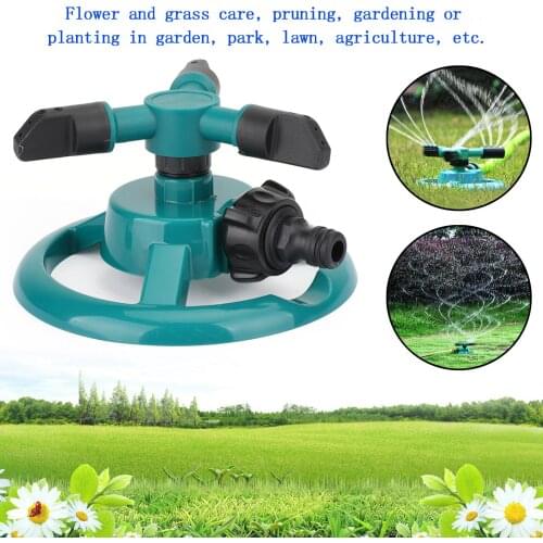 Areyourshop Garden Sprinkler Spray 360° Rotating Impulse Lawn Grass Watering Hose System