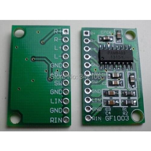 Free Shipping!!! 20pcs XH-M178 mini digital amplifier board / 3W high power / PAM8403 mini audio amplifier board