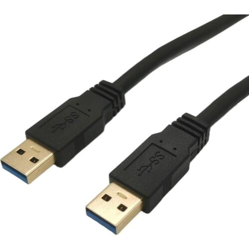 USB 3.0 Cable USB to USB Type A Male to Male Cable for Hard Disk Radiator Webcam Car MP3 Camera Cable 0.3m 0.6m 1m 1.5m 2m 3m 5m