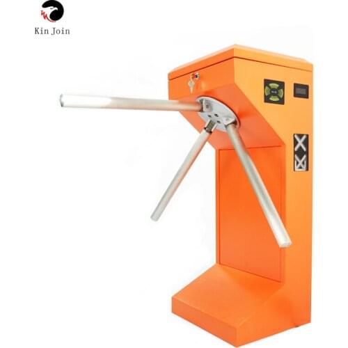 Comercial business district building tripod turnstile Full-automatic tripod turnstile mechanism & Semi automatic Optional