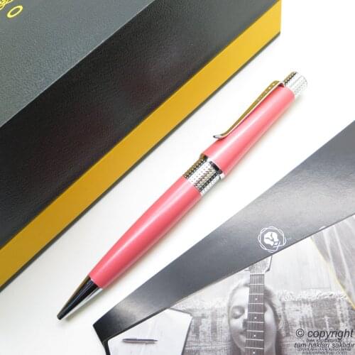 Cross AT0492-21 Beverly Pink Lacquer Ballpoint Pen | İsme Special Pen