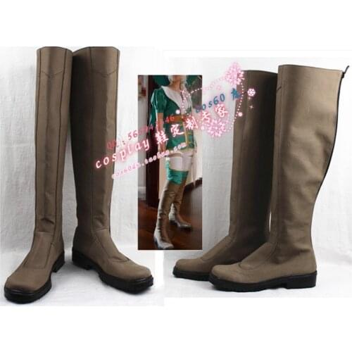 Magi: The Labyrinth of Magic Yunan Cosplay Shoes Boots S008