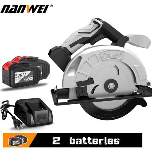 Mini electric circular saw lithium brushless electric circular saw for Wood cutting