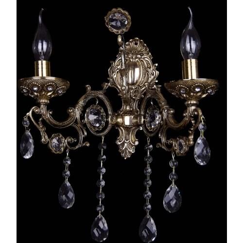 WALL LAMP BRONZE CASTING 2 LAMP