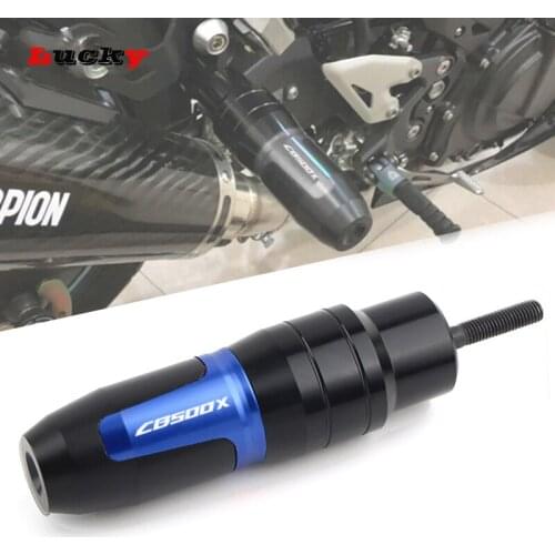Latest For Honda CB500X CB 500X 2013-2020 2019 2018 Motorcycle CNC Accessoires Falling protector Exhaust Slider Crash Pad Slider