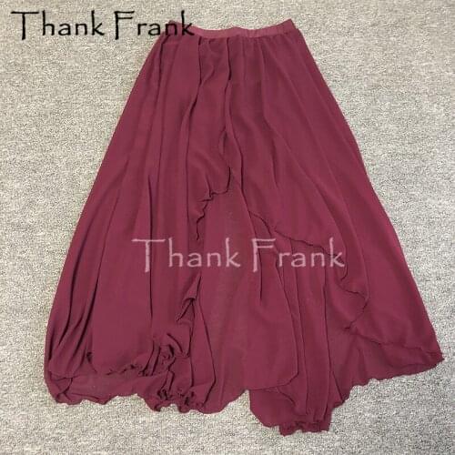 Chiffon Long Skirt For Dance C283-2