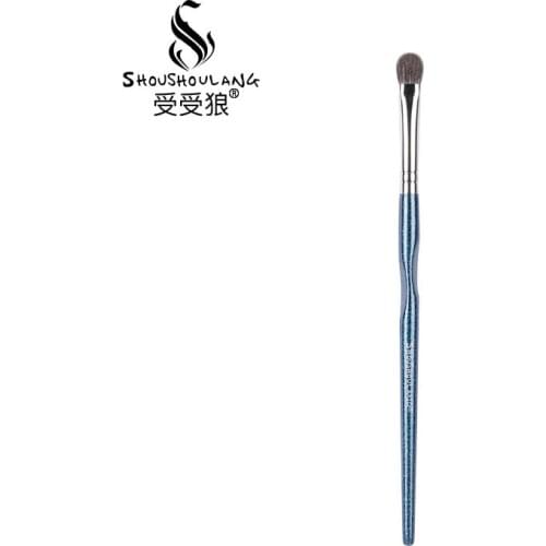 Shoushoulang Professional Handmade Make Up Brush Medium Eye Shadow Brush Q-45 Soft Saikoho Goat Hair Makeup Brush