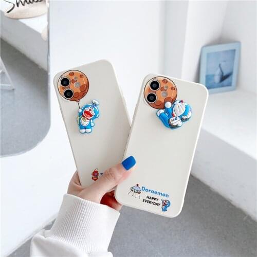 3D Rectangle Cute Pattern Phone Case For iPhone 12 Pro Max 11 X XS XR XSMAX SE2020 8 8Plus 7 7Plus Silicone Cover