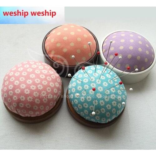 Japan CLOVER wood/Plastic base Pincushion for patch work