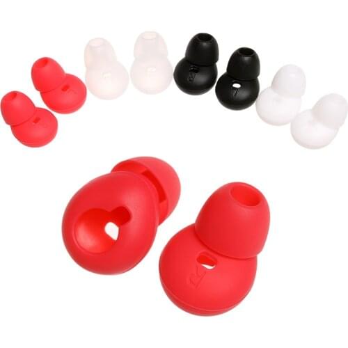 1Pair In-Ear Silicone Bluetooth-compatible Ear Pads Eartips Cover Headphones Soft Shockproof Earbud For Samsung Gear Circle R130