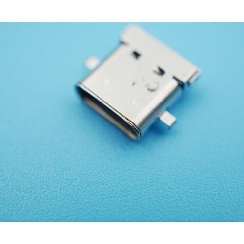 30pcs/Lot Female 3.1 USB Connector 24Pin Sink Plate SMT USB TYPE C Connector Socket