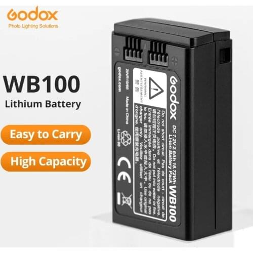 Godox accessory WB100 Battery for AD100pro AD100 pro Pocket Flash