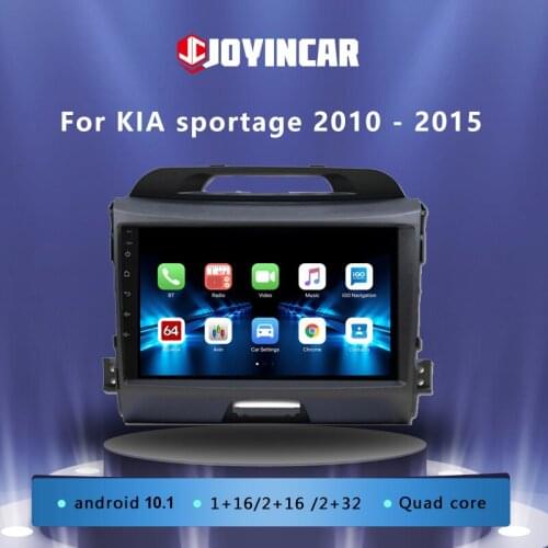 JOYINCAR 2Din Android 9.1 Car Radio Multimedia Player Gps Navigation with 2+32G for Kia Sportage 2010-2015 Car Autoradio in dash