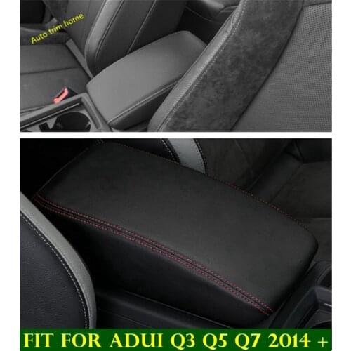 Central Armrest Storage Box Mats Cushion Cover Protector Waterproof Pad Carpet Kit Fit For Audi Q3 2019 2020 2021