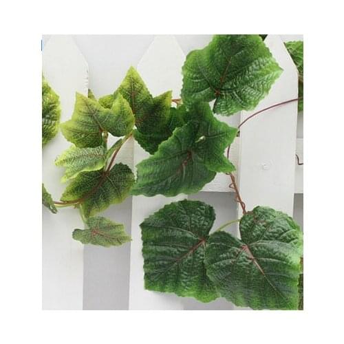 The vine grape leaf hanging wall decorative ceiling flowers rattan flower vine grape fruit cane simulation