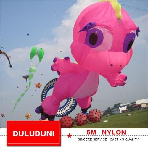 Dinosaur kite Softkite inflatable pendant for audlts kite windsock line laundry for outdoor fun show kites