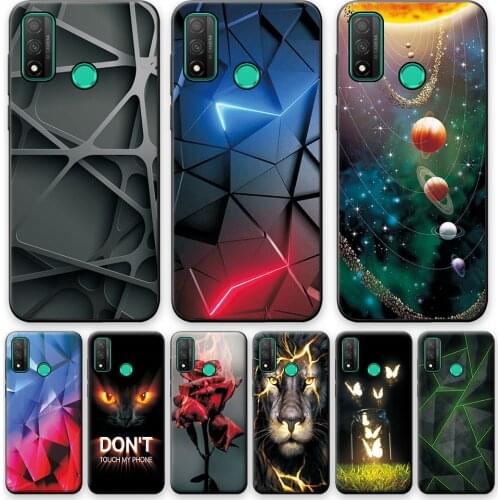 For Huawei P Smart 2020 Case Cover PSmart 2020 Shockproof Silicone Phone Case For Huawei P Smart 2020 Cute Cover Bumper POT-LX1A