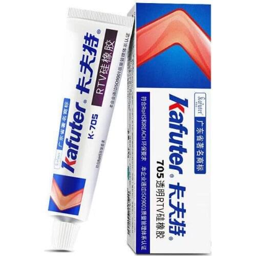 45G704 Fixed High Temperature Resistant Silicone Rubber Sealing Glue Waterproof New Insulating Electronic Sealant 2020 Hot